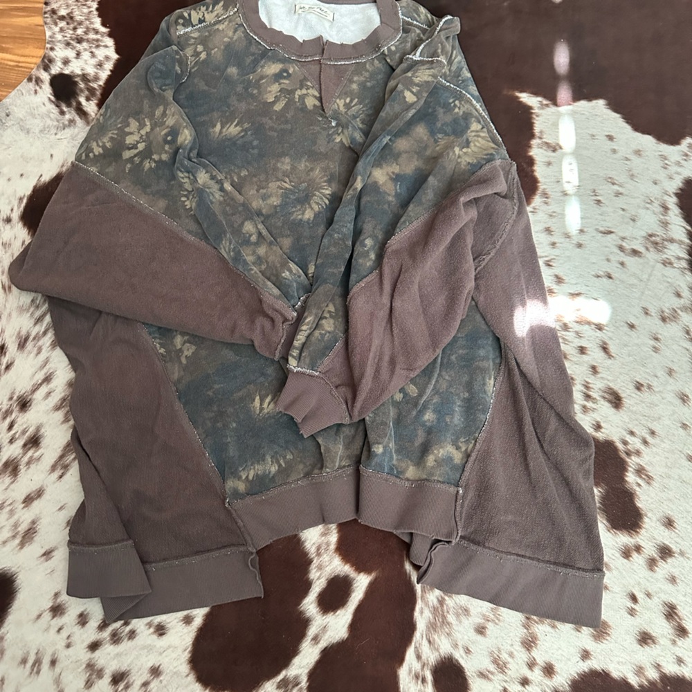 Free people oversized shirt